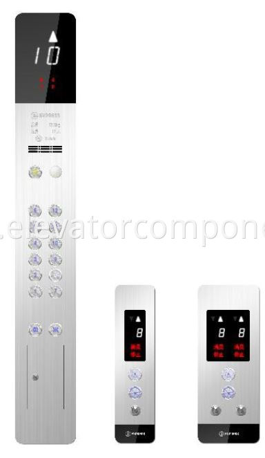 Express Elevator COP LOP with LCD Indicator